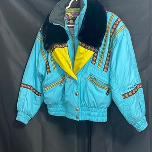 Head 1980’s Skiwear Vintage Jacket size 8
